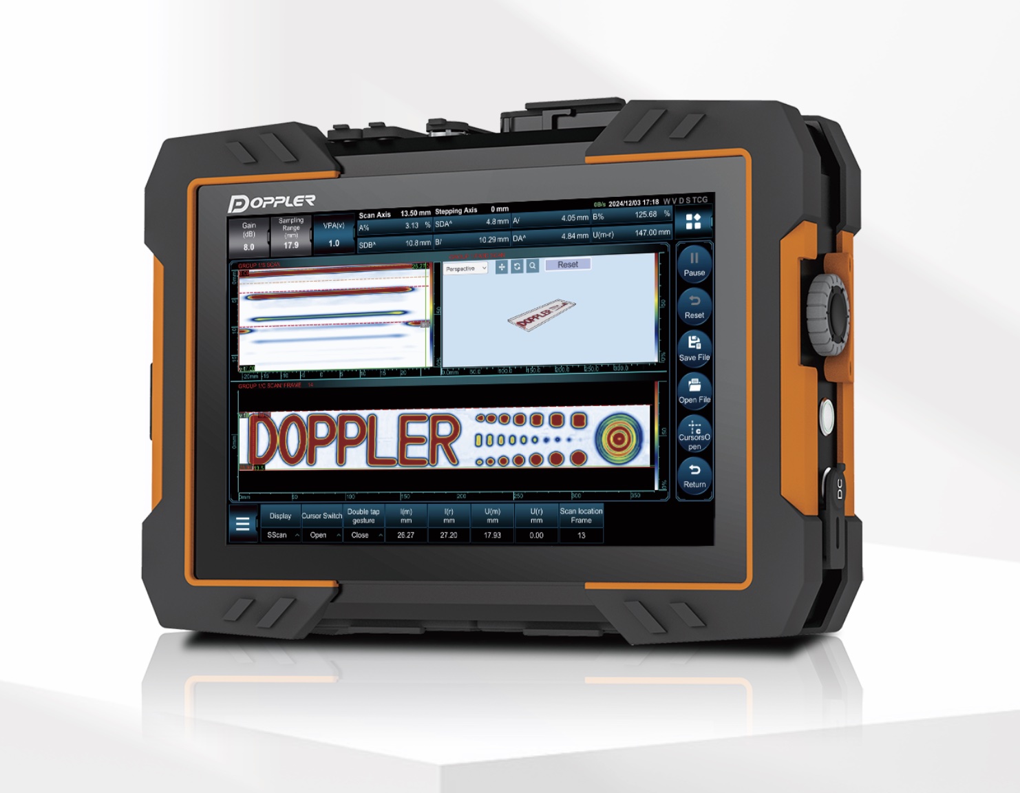 Novascan V2 — phased array flaw detector