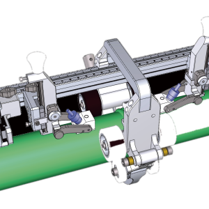 PE Pipe Scanner with water bag