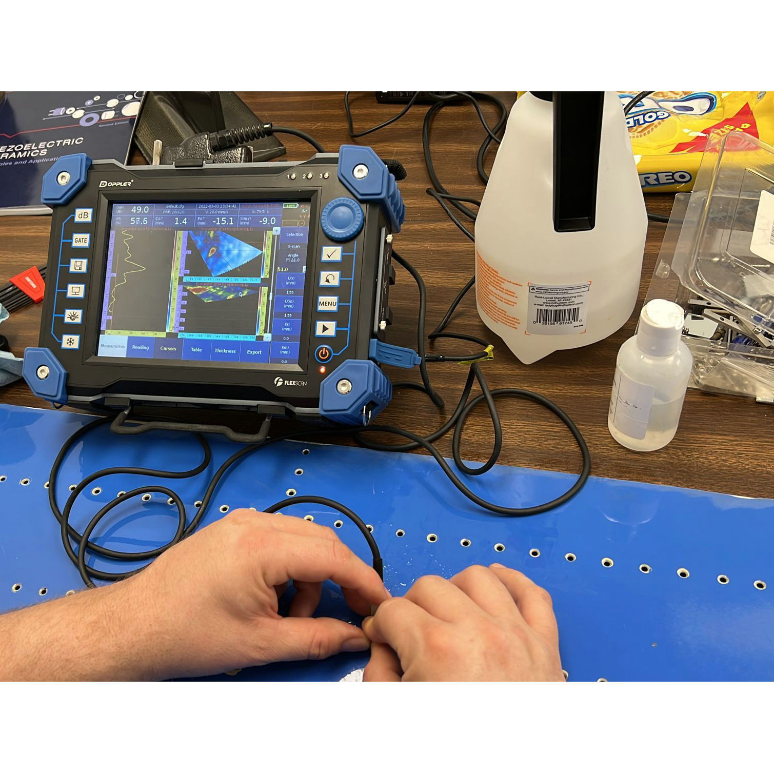 Flexscan — compact PAUT flaw detector